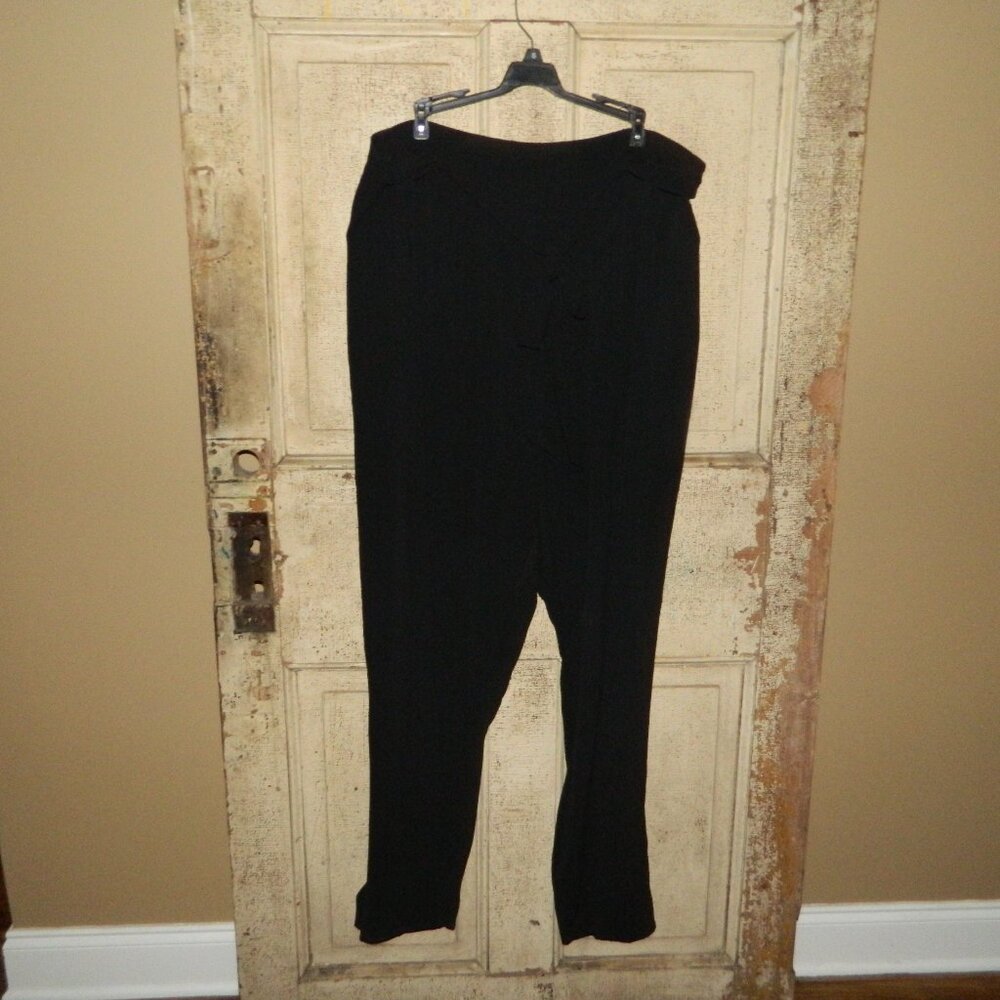 City Chic Belted Dress Pants Size L/20 (G-16)